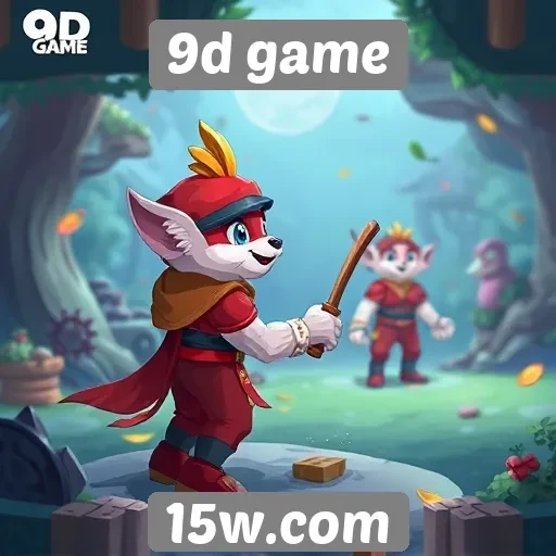 Navegação intuitiva destaca a experiência do usuário no 9d game